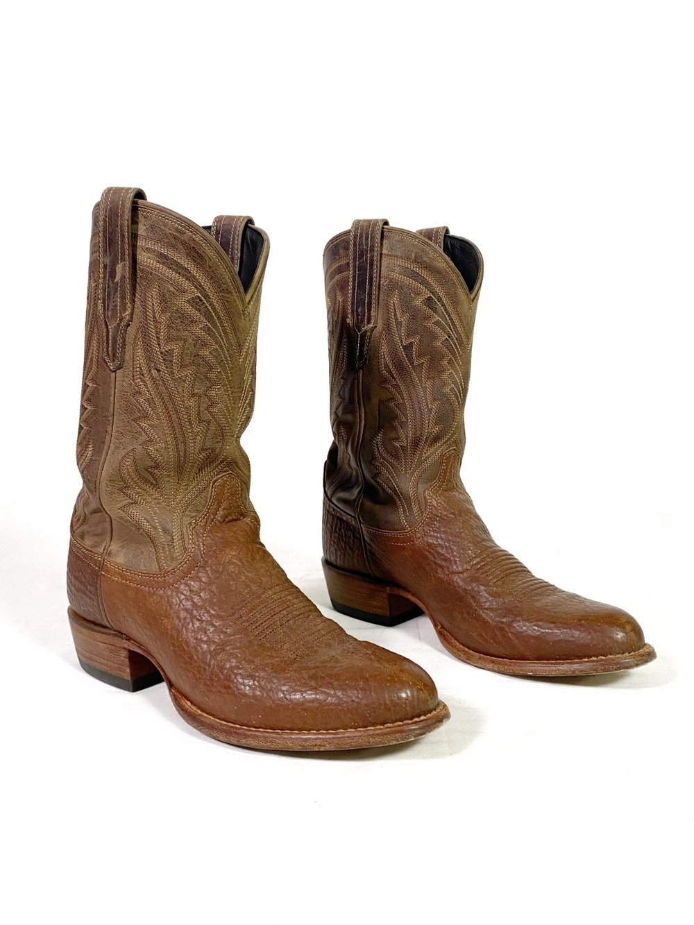 Tecovas The Quintin Sharkskin Western Boots